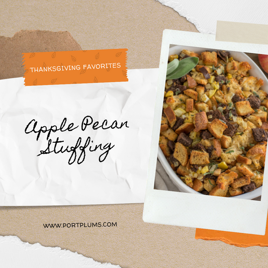 Delicious Apple Pecan Stuffing!