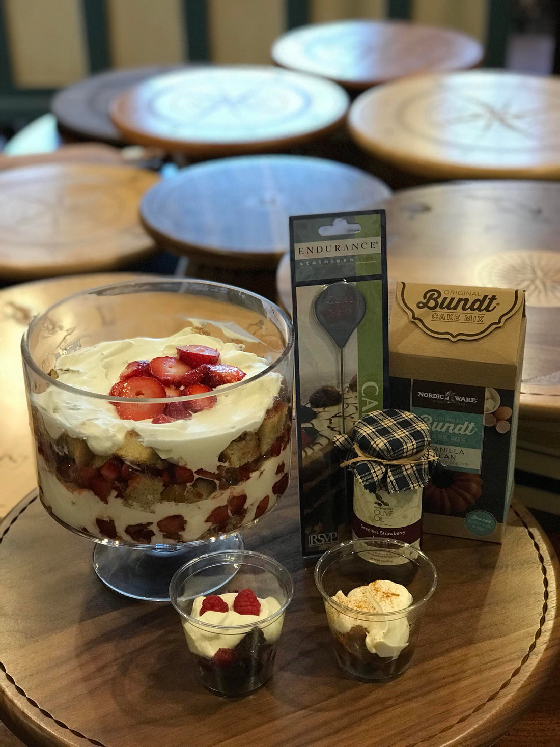 Everybody Loves Trifle! 3 Combos, Bundt Cake Mixes & RE Kimball Jams