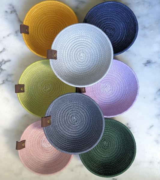 Buttercup Rope Baskets