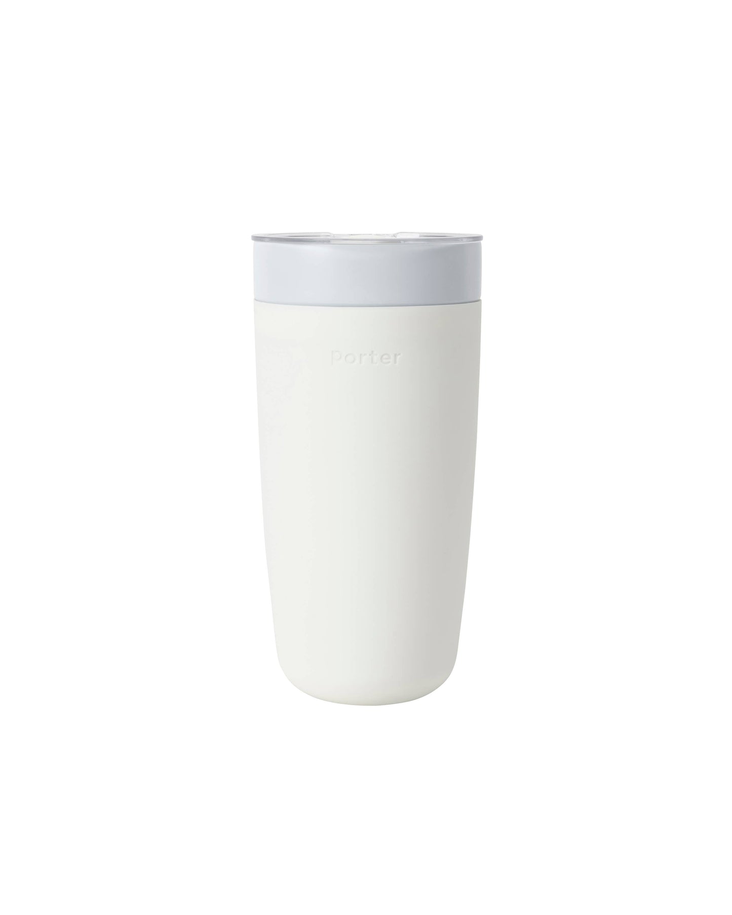 Insulated Ceramic Stainless Steel Coffee & Drink Tumbler: Terrazzo Cream