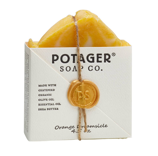 Orange Dreamsicle Handmade Bar Soap |  Natural Soap
