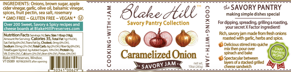 Caramelized Onion Savory Jam