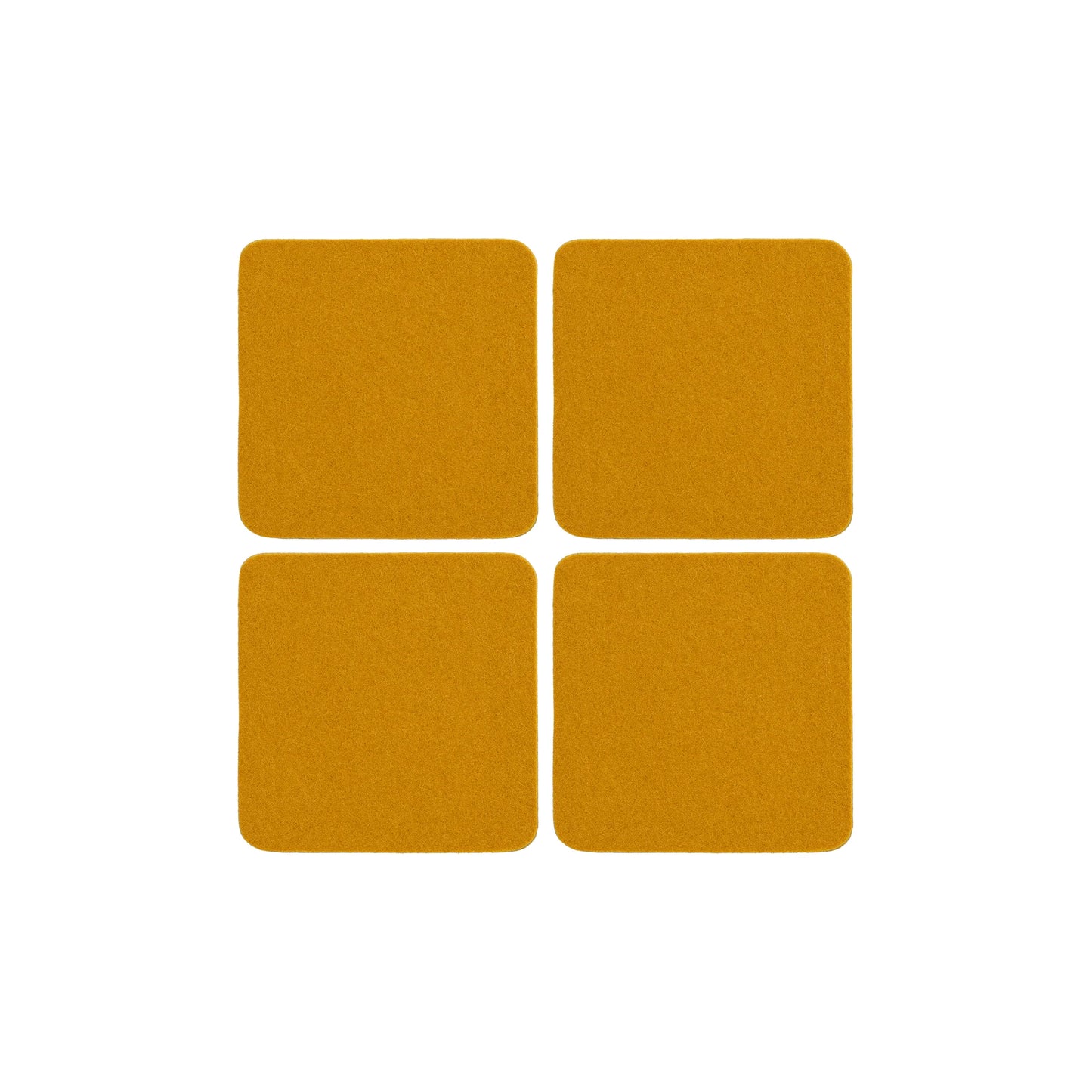 Square Felt Coasters - Sets of 4