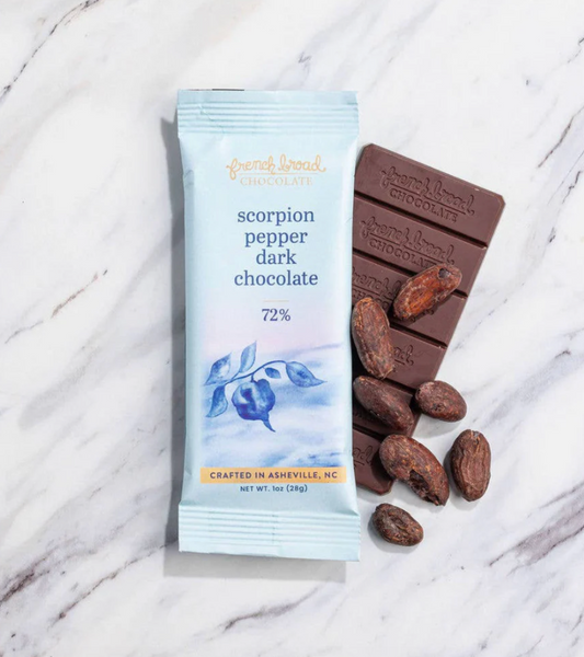 Scorpion Pepper Chocolate Bar 72%