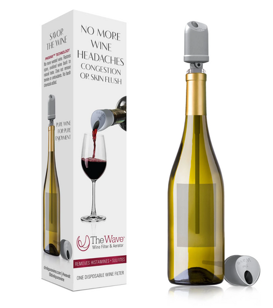 "The Wave" PureWine Filter & Aerator