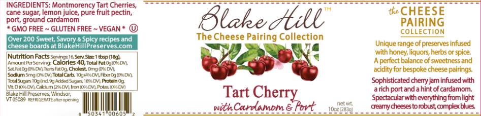 Tart Cherry with Cardamon and Port