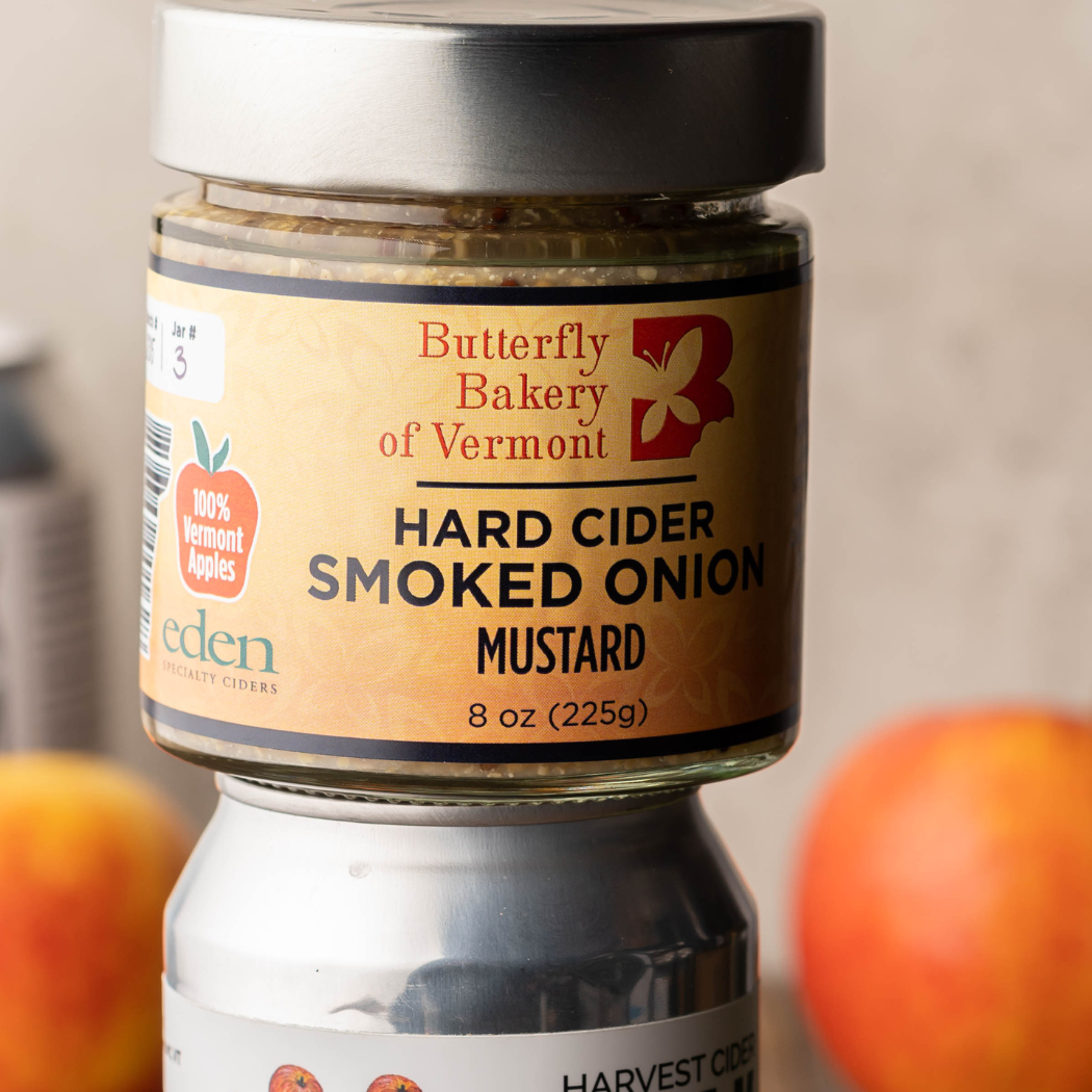 Hard Cider Smoked Onion Mustard