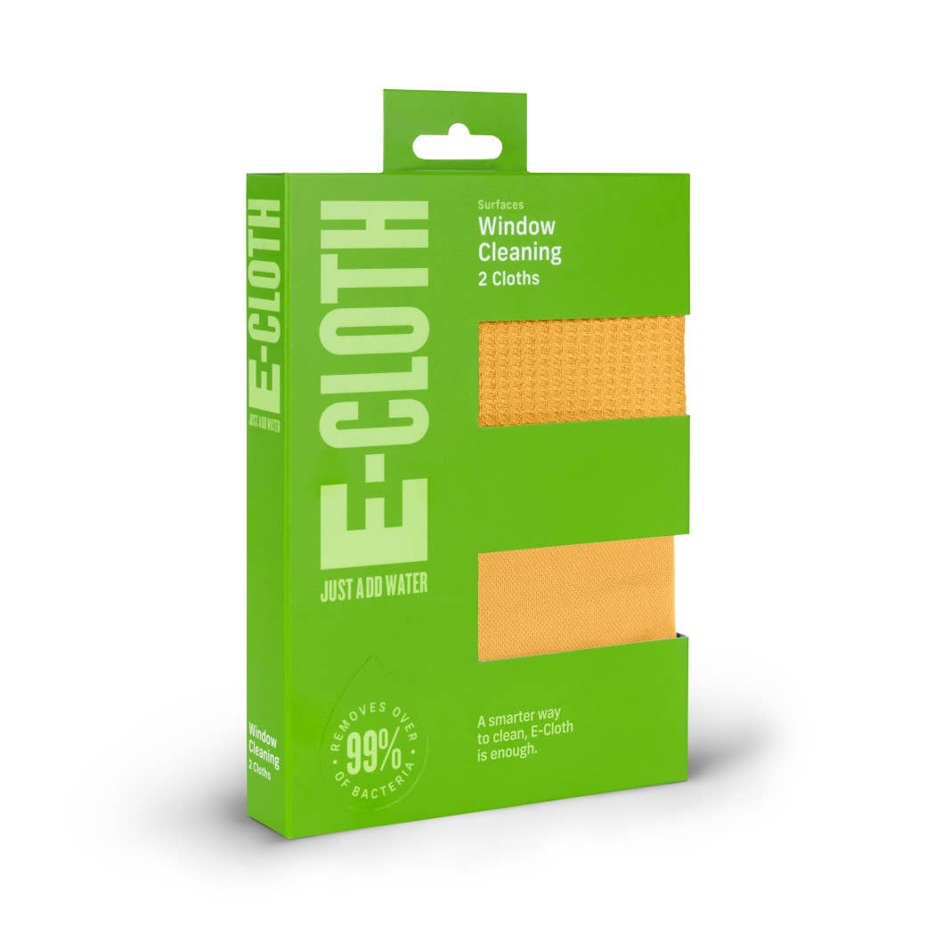 Window Cleaning Cloth Kit: Green