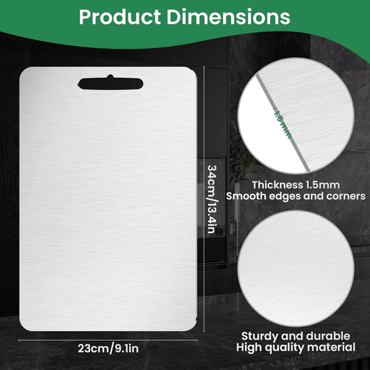 Kitchen Stainless Steel Food Grade Cutting Board