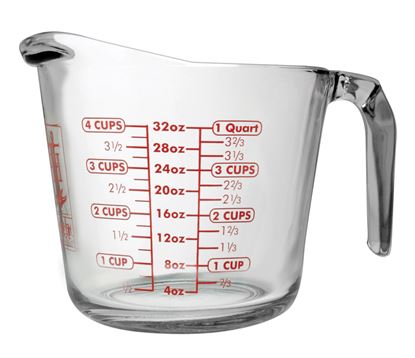 Glass Liquid Measuring Cups