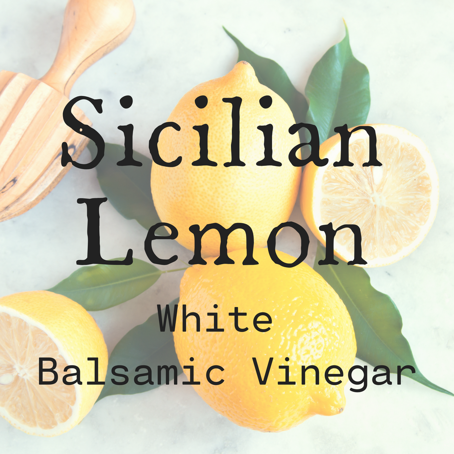 White Balsamic Vinegar