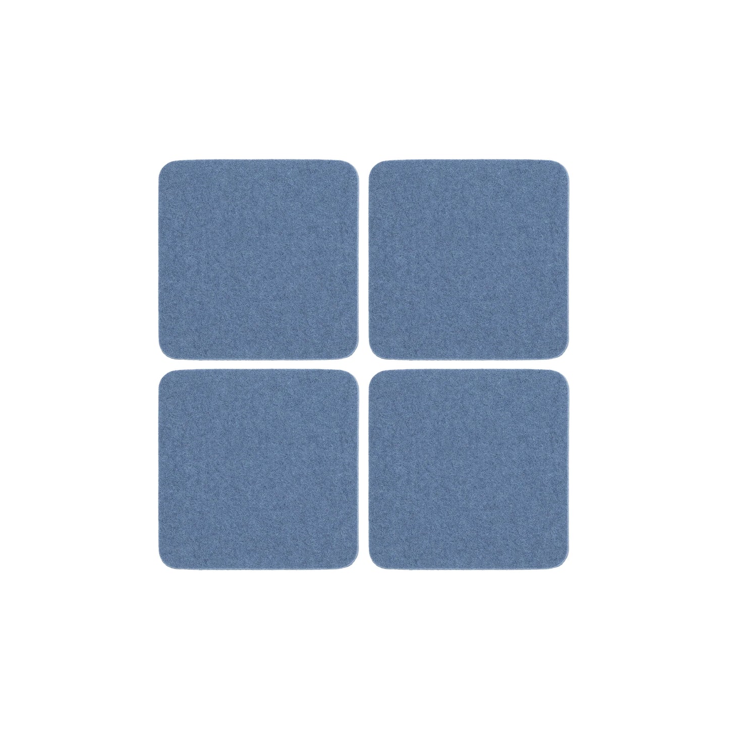 Square Felt Coasters - Sets of 4