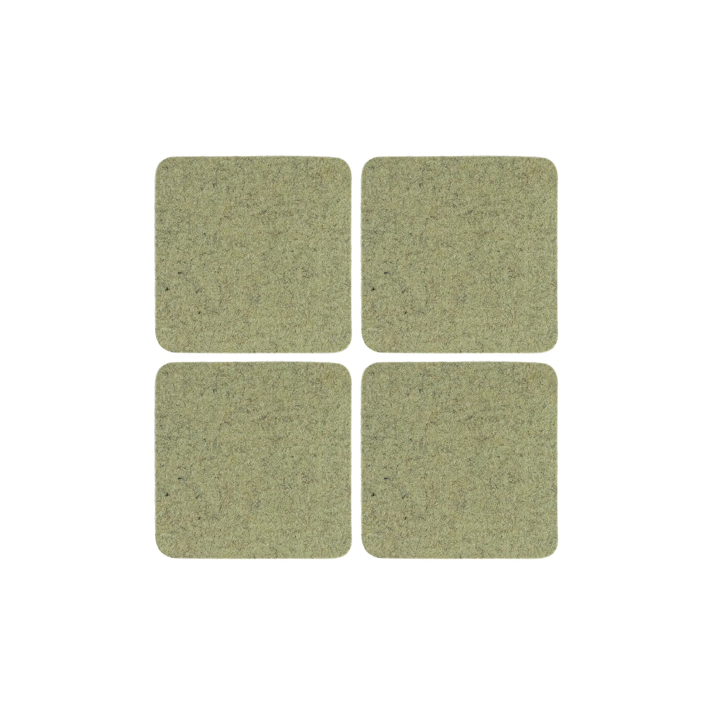 Square Felt Coasters - Sets of 4