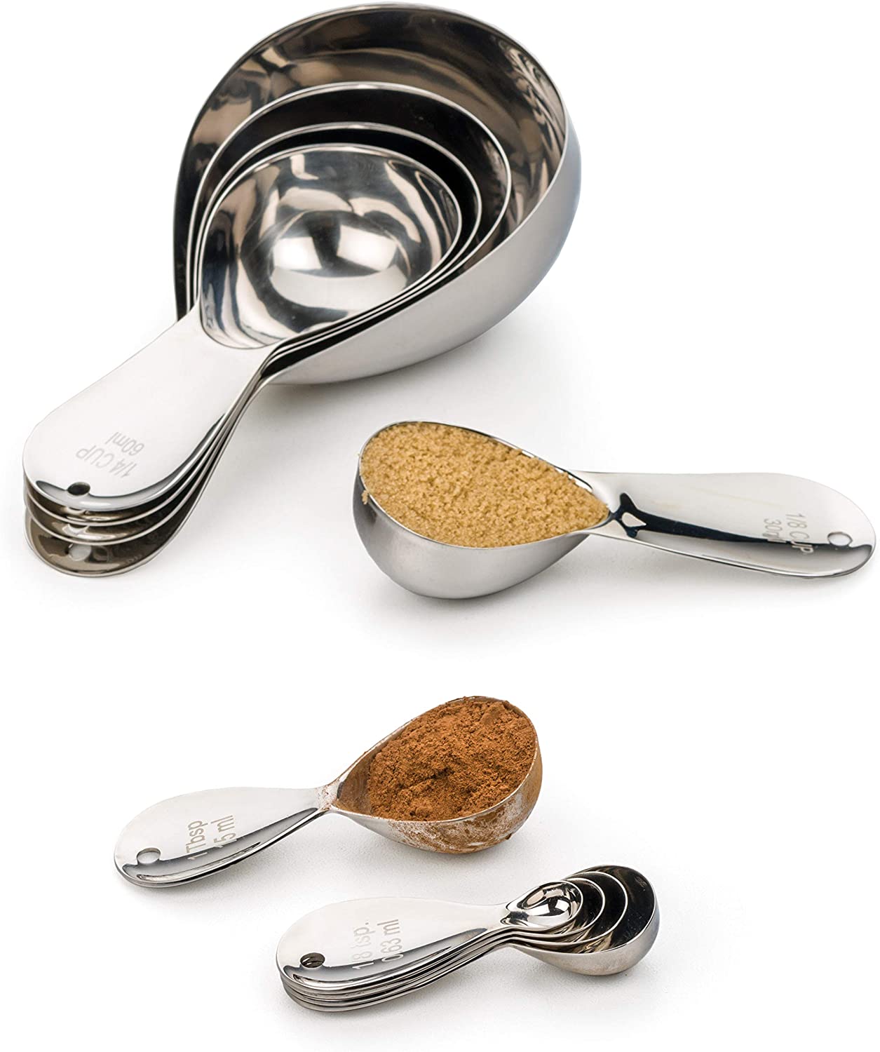 Measuring Spoon - Teardrop set of 5