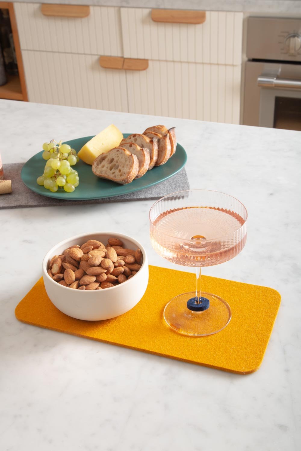 Wine-O's Round Felt Wine Charms