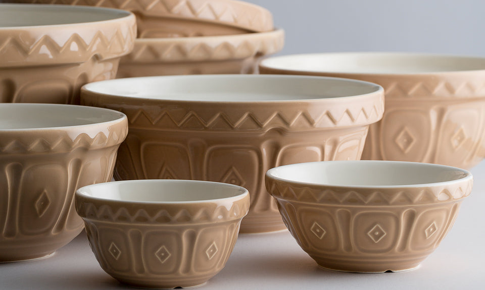 Cane Mixing Bowls