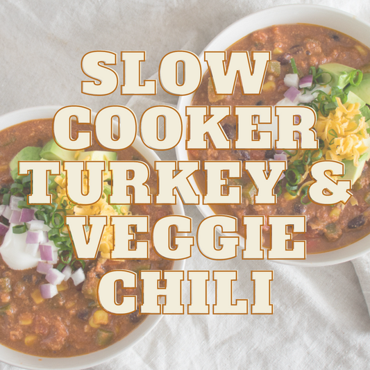 Port Plums: Slow Cooker Turkey & Veggie Chili Recipe