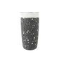 Insulated Ceramic Stainless Steel Coffee & Drink Tumbler: Terrazzo Charcoal