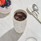Insulated Ceramic Stainless Steel Coffee & Drink Tumbler: Terrazzo Cream