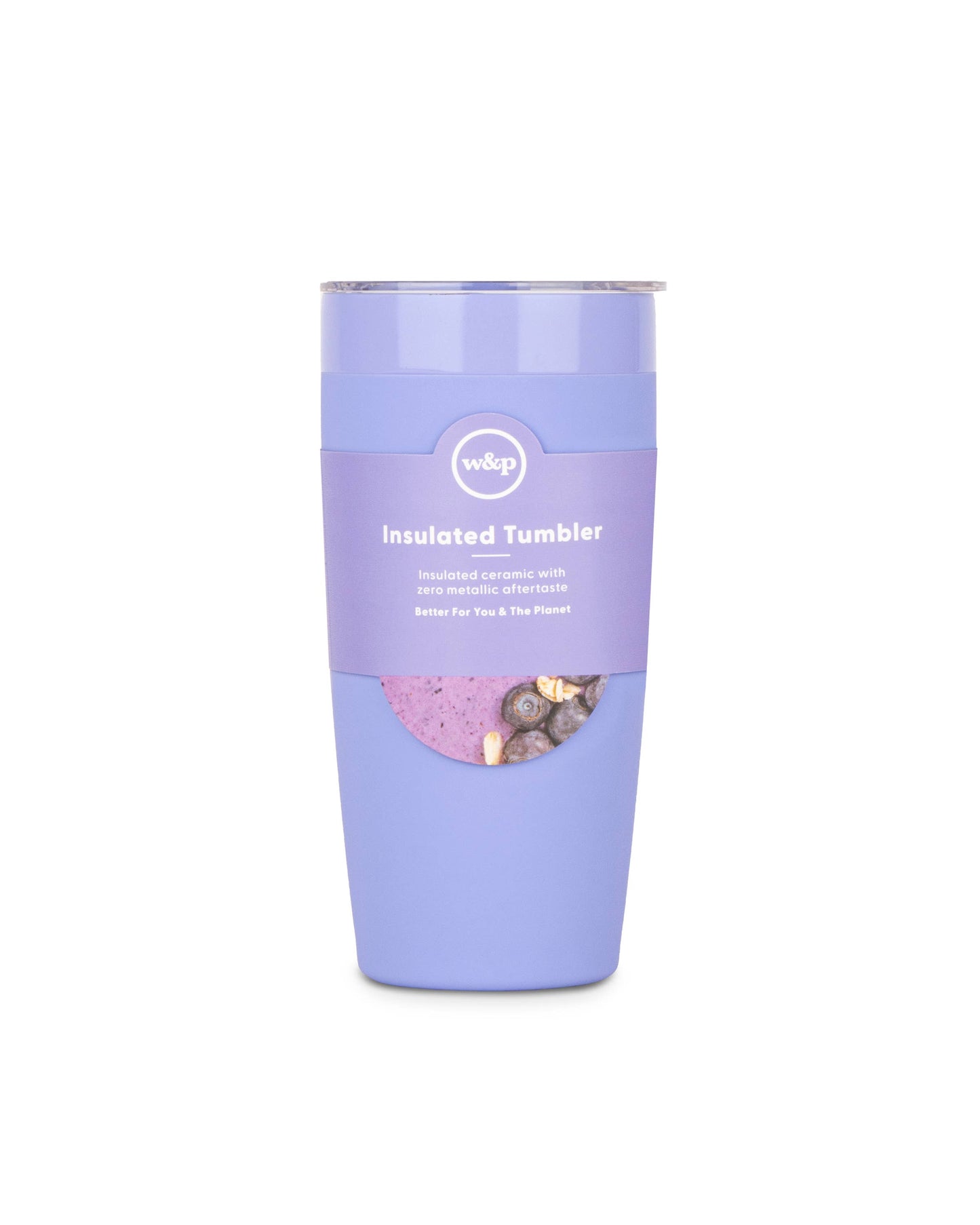 Insulated Ceramic Stainless Steel Coffee & Drink Tumbler: Terrazzo Charcoal