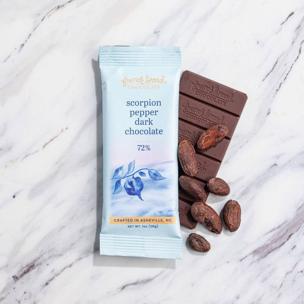 Scorpion Pepper Chocolate Bar 72%