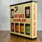 Signature Hot Sauce Sampler Box Set with 6 Mini 2oz Bottles