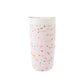 Insulated Ceramic Stainless Steel Coffee & Drink Tumbler: Terrazzo Charcoal