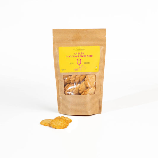Parmesan Pepper Salted Shortbread