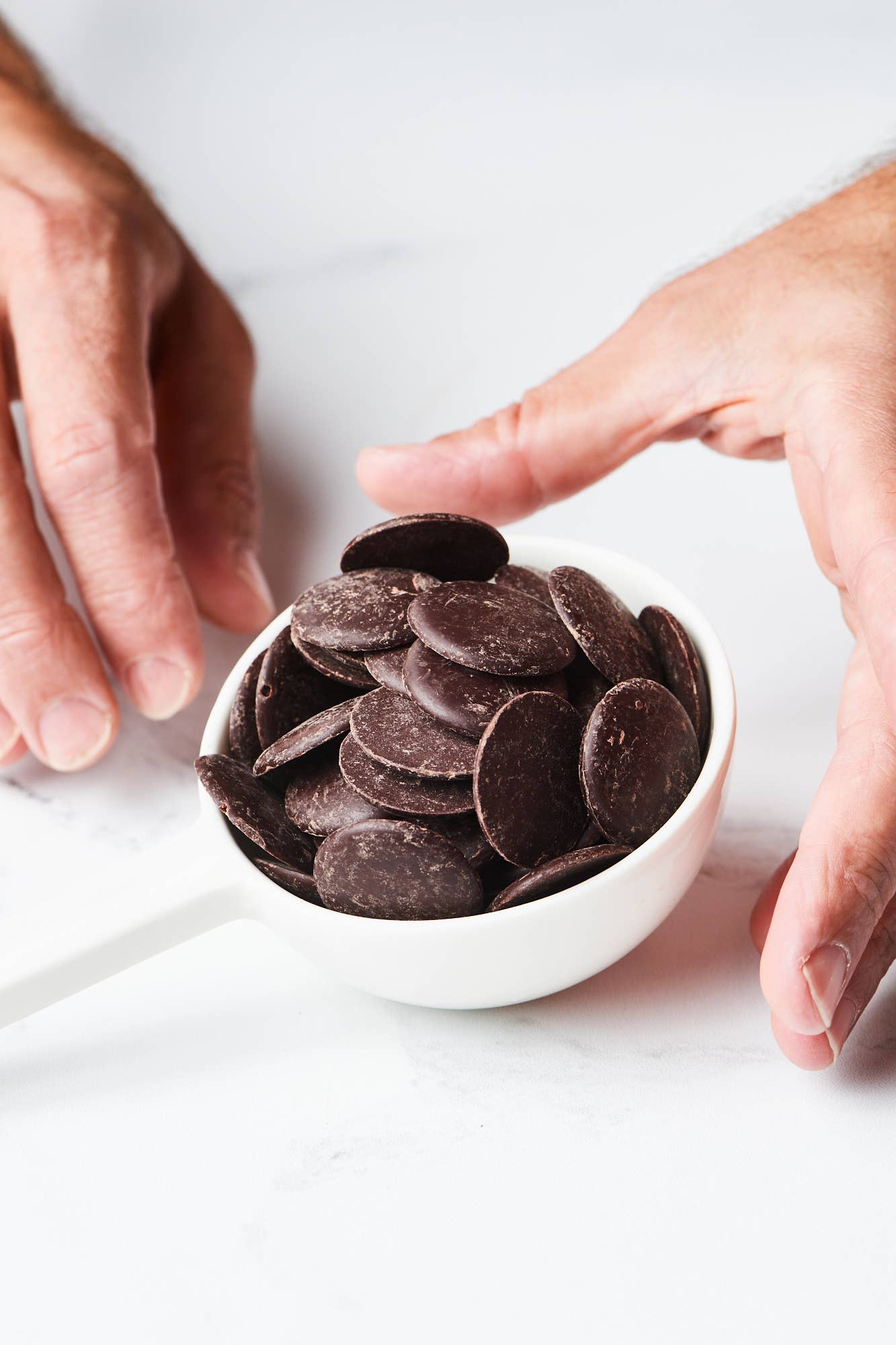 Dark Chocolate Baking Discs, 71% Cacao: 16 ounces