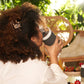 Insulated Ceramic Stainless Steel Coffee & Drink Tumbler: Terrazzo Cream