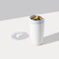 Insulated Ceramic Stainless Steel Coffee & Drink Tumbler: Terrazzo Charcoal