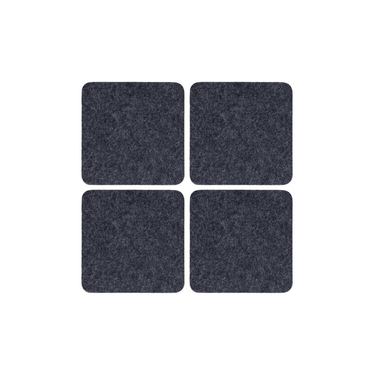 Square Felt Coasters - Sets of 4