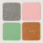 Square Felt Coasters - Sets of 4