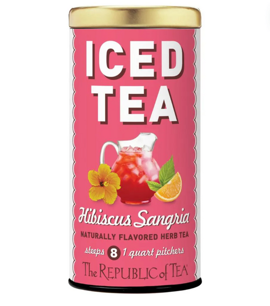 Hibiscus Sangria Herbal Iced Tea