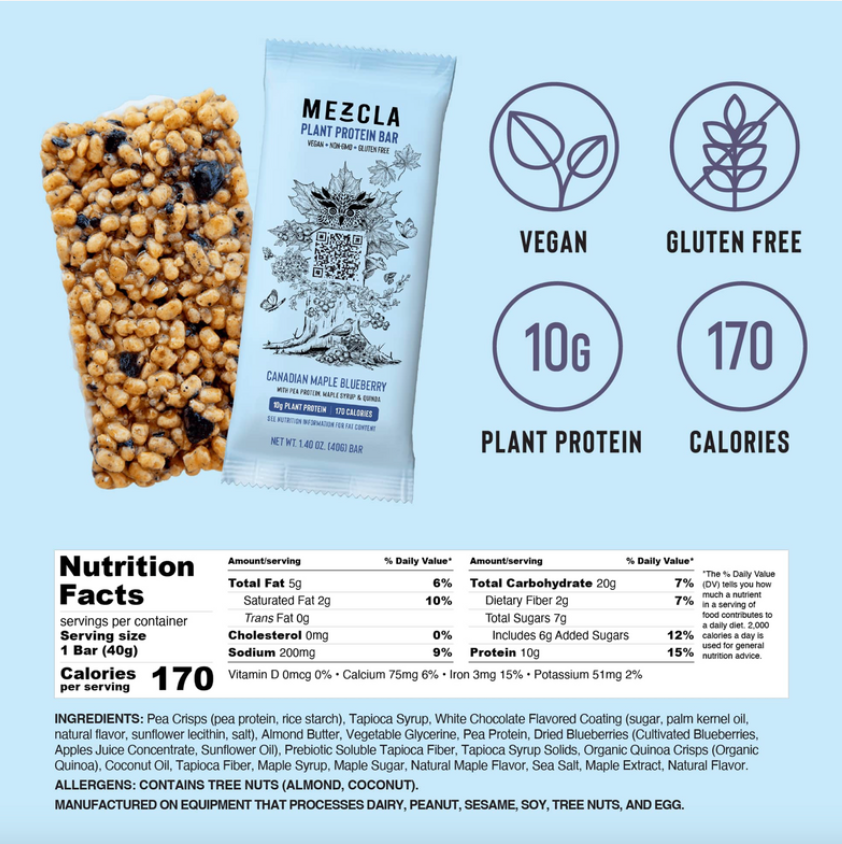 Plant Based Protein Bars