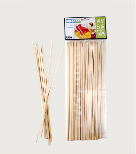 Flat Bamboo Skewers