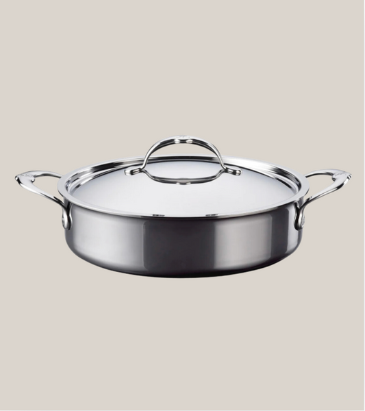 NanoBond Molecular Titanium Stainless Steel 3.5 Quart Sauteuse Pan