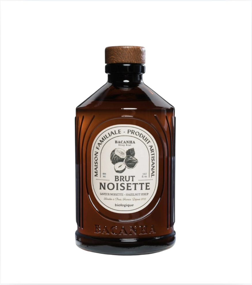 Raw Hazelnut Syrup - Organic - 13,5 fl. oz.