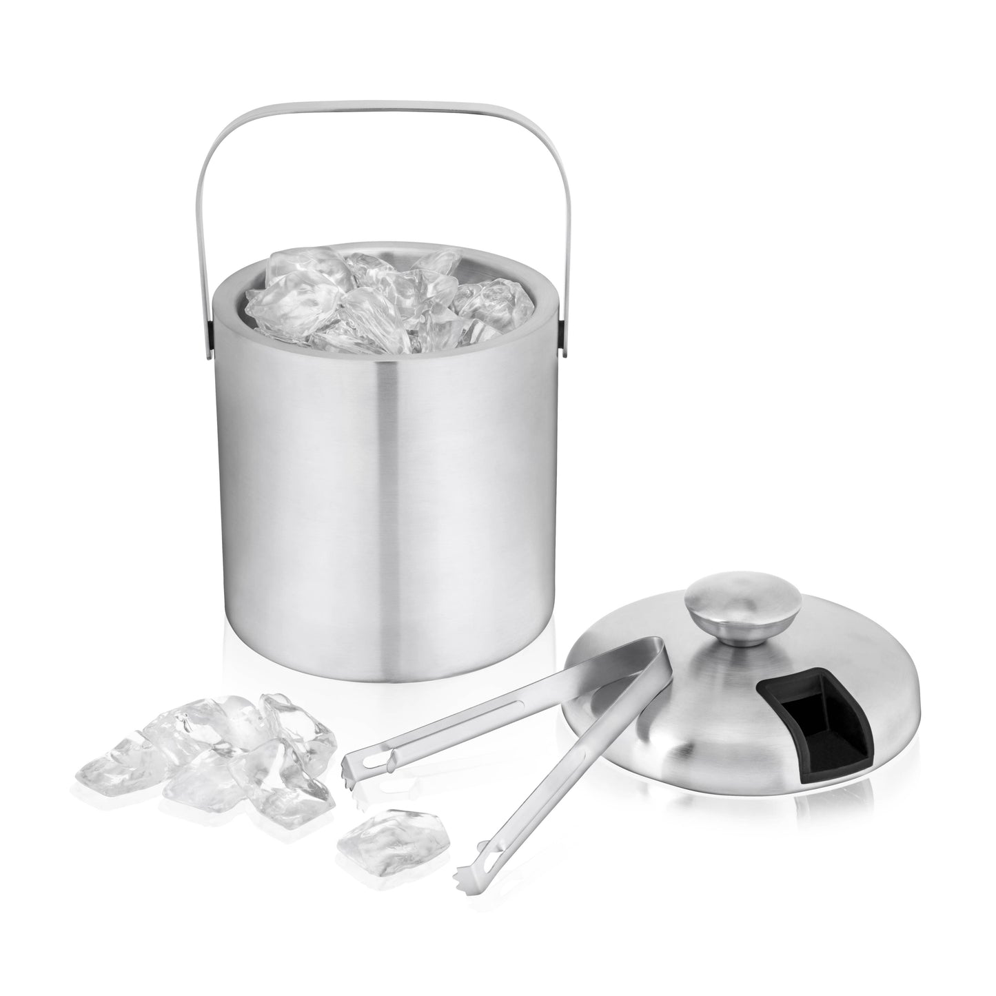 Insulated Stainless Steel Handled Ice Bucket