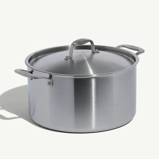 Stainless Clad Stock Pot 12QT / Lid