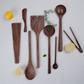 Walnut Wooden Slotted Spoon