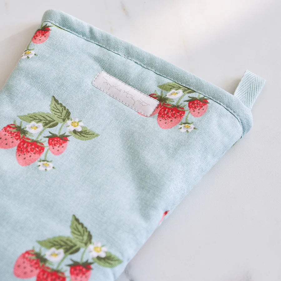 Patterned Oven Mitts