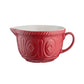 Color Mix Batter Bowl - Red