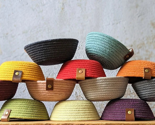 Buttercup Rope Baskets