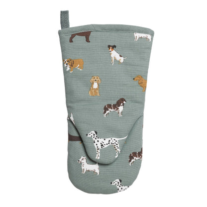 Patterned Oven Mitts